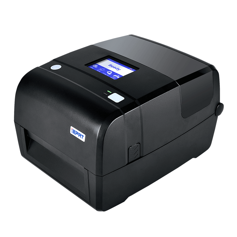 iT4P 4-inch Thermal Transfer Barcode Printer with Color Touch LCD [203/300dpi, 300m Ribbon]