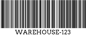 קוד 39 barcode example